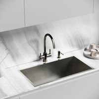 Товар: Смеситель для кухни SANCOS Taper с возможностью подключения фильтра для воды, цвет вороненая сталь, арт. арт-SC4012GG - фото 3 Смеситель для кухни SANCOS Taper с возможностью подключения фильтра для воды, цвет вороненая сталь, арт. арт-SC4012GG — фото 3, Смесители для кухни