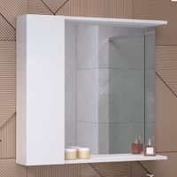 Зеркальный шкаф SYDNEY 80 /универсальный/ AQUA DE MARCO 1080WCSYD/U — фото 1, Зеркальные шкафы в ванную