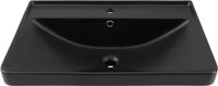Раковина Aquanet Ирис 70 черная матовая арт-00329248 — фото 5, Раковины встраиваемые сверху