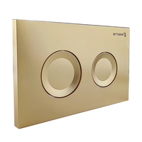 Товар: Клавиша смыва BETTOSERB золото матовое COOL 40006440 - фото 1 Клавиша смыва BETTOSERB золото матовое COOL 40006440 — фото 1, Кнопки смыва