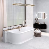 Ванна PENELOPA 168 см из литьевого мрамора NOVA GEL / Aqua de Marco 1168WPEN_GEL — фото 2, Ванны