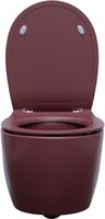 Чаша подвесного унитаза Allen Brau Fantasy 4.11004.BD бордо — фото 1, Подвесные унитазы