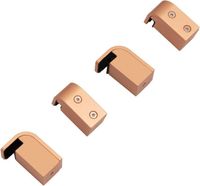 Крепежный набор для полотенцесушителя Allen Brau Infinity 8.21008.60 медь браш — фото 1, Комплектующие для полотенцесушителей