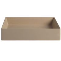 Раковина Artceram Scalino накладная без отверстий цвет cream арт-SCL002 22 00 — фото 3, Раковины накладные