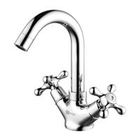 Standard Смеситель для умывальника с поворотным изливом, хром, LM, LM2107C — фото 1, Смесители для раковины