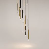 Подвесной светильник Maytoni арт-MOD383PL-L40BBS3K — фото 10, Подвесные светильники