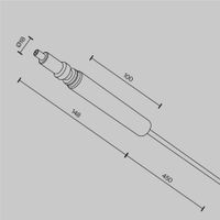 Комплектующие для систем освещения с токоведущими элементами Technical CA002PI-B — фото 2, Комплектующие для освещения