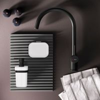 F8F07022 Func, смеситель для кухни с С-изливом, черный — фото 3, Смесители для кухни