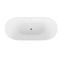 Ванна отдельностоящая Grossman Galaxy GR-2103M (180х77х72) цвет белый матовый,1 место — фото 2, Акриловые ванны