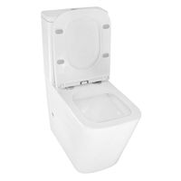 Товар: Унитаз-компакт Azario Quadro 340х605х810 напольный, безободковый, с быстросъемным сиденьем микролифт, дюропласт арт-AZ-2175-1 - фото 3 Унитаз-компакт Azario Quadro 340х605х810 напольный, безободковый, с быстросъемным сиденьем микролифт, дюропласт арт-AZ-2175-1 — фото 3, Напольные унитазы