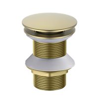 Товар: AQ6003BG сливной набор для раковины Push-open без перелива, шлиф. золото - фото 1 AQ6003BG сливной набор для раковины Push-open без перелива, шлиф. золото — фото 1, Донные клапаны