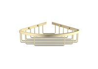 угловая полка, шлиф. золото арт-AQ4906BG — фото 2, Полки для ванной и душа