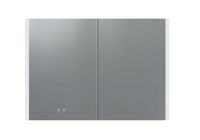 Товар: Шкаф зеркало для ванной с подсветкой Aquatek AQ7109-MLC, прямоугольное, сенсорное управление, 1000*700*133 - фото 2 Шкаф зеркало для ванной с подсветкой Aquatek AQ7109-MLC, прямоугольное, сенсорное управление, 1000*700*133 — фото 2, Зеркальные шкафы в ванную