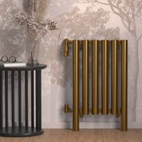 Отопительный радиатор Сунержа Кумир-0 500х400 6 секций Состаренная латунь арт-051-0340-5006 — фото 3, Радиаторы отопления