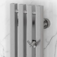 Полотенцесушитель водяной Сунержа Сатерленд PRO 1200х150 Сатин арт-071-0457-1215 — фото 2, Водяные полотенцесушители