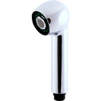 PS0003 Лейка к кухонному смесителю (пластик), 2-режима, тип смесителей 10, 19, ХРОМ — фото 1, Душевые лейки, шланги, держатели