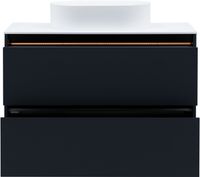 Тумба под раковину Allen Brau Activity 100 антрацит матовый/черный браш арт-1.34006.AM — фото 12, Тумбы под раковину