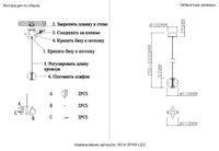 Светильник подвесной арт-RICH SP4W LED — фото 4, Подвесные светильники