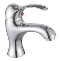 GRAZIA Смеситель д/раковины монокомандный, хром VR.GRA-3510.CR — фото 1, Смесители для раковины