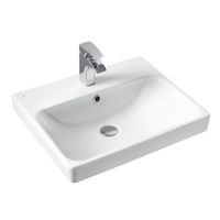 Раковина SANTEK Адриана 55 мебельная белый (WH501620) — фото 7, Раковины подвесные