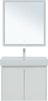 Мебель для ванной Aquanet Nova Lite 75 белый глянец (2 дверцы) арт-00302535 — фото 12, Комплекты мебели для ванной