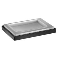 Мыльница COLOMBO DESIGN LOOK B1640.NM настольная цвет черный матовый — фото 1, Мыльницы