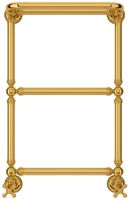 Полотенцесушитель водяной Сунержа Ренессанс 1386 660x400 Золото арт-03-0281-6640 — фото 1, Водяные полотенцесушители