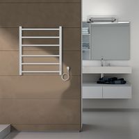 Полотенцесушитель электрический AZARIO PARMA 500/600 6 секций, диммер справа, белый арт-AZ10856W — фото 4, Электрические полотенцесушители