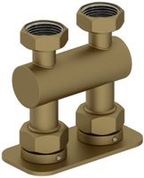 Модуль Модуль Сунержа 2х3/4" прямой EU50 Матовое золото арт-032-1539-3434 — фото 3, Комплектующие для полотенцесушителей