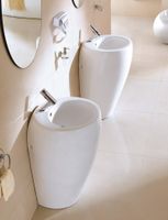 Умывальник CeramaLux арт-1001 — фото 3, Раковины накладные