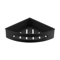 Полка угловая Timo Luiro 18577/03 черный — фото 1, Полки для ванной и душа