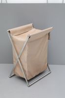 Корзина для белья Allen Brau Priority сталь/бежевый 00312047 — фото 2, Корзины для белья