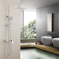 Душевая система BELZ , хром арт-B24678 — фото 1, Душевые стойки