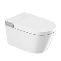 Электронный унитаз-биде ABBER Bequem AC1120S подвесной белый — фото 1, Умные унитазы