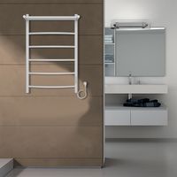 Полотенцесушитель электрический AZARIO VERONA 500/800 5 секций, с полкой, диммер справа, белый арт-AZ04858PW — фото 4, Электрические полотенцесушители