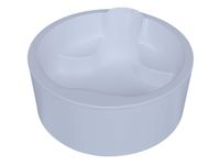 Акриловая ванна Aquatek Аура 180x180 круглая, универсальная, с каркасом, без гидромассажа арт-AUR180-0000003 — фото 1, Акриловые ванны