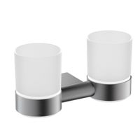 Стакан для зубных щеток двойной Timo Luiro 18534/18 черное золото — фото 1, Стаканы для зубных щеток