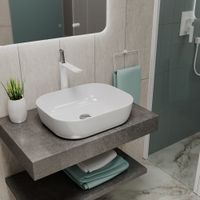 Раковина чаша D&K Venice DT1020116, белый — фото 1, Раковины накладные