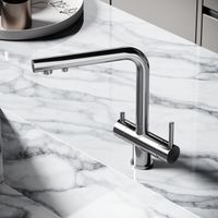 Товар: Смеситель для кухни SANCOS Foster с возможностью подключения фильтра для воды, цвет брашированный никель, арт. арт-SC4014BN - фото 8 Смеситель для кухни SANCOS Foster с возможностью подключения фильтра для воды, цвет брашированный никель, арт. арт-SC4014BN — фото 8, Смесители для кухни