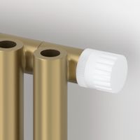 Отопительный радиатор Сунержа Эстет-0 EU50 правый 1200х180 4 секции Золотой шёлк арт-32-0321-1204 — фото 2, Радиаторы отопления