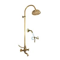 Смеситель Morava retro для ванной с душевым гарнитур, арт-MK159.5/3Z — фото 1, Смеситель для ванны