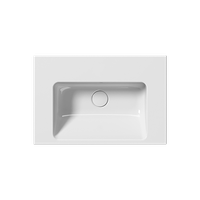 раковина подвесная/встраиваемая NORM 60x40 белый арт-8636111 — фото 1, Раковины подвесные