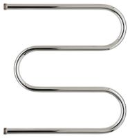 Полотенцесушитель водяной Стилье М-образный 600х600 резьба-сгон 1" Без покрытия арт-00004-6060 — фото 1, Водяные полотенцесушители