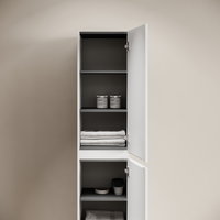 Шкаф-пенал подвесной SANCOS Code, 350х350х1650 мм, цвет белый, арт. арт-PCD35W — фото 5, Пеналы для ванной комнаты