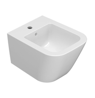 Биде GLOBO STONE подвесное с одним отверстием цвет белый арт-STS11BI — фото 1, Биде подвесные