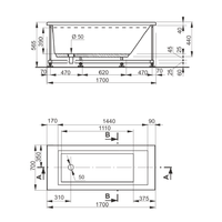 Товар: Veedi Ванна акриловая Anica 170х70 с каркасом SET13017070 - фото 1 Veedi Ванна акриловая Anica 170х70 с каркасом SET13017070 — фото 1, Акриловые ванны