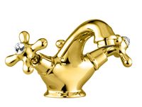 Смеситель для раковины Fiore MARGOT SKY (SWAROVSKI®) , золото арт-01OO0622 — фото 1, Смесители для раковины