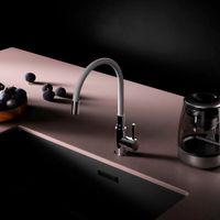 F85B07605 X-Joy S, смеситель для кухни с гибким изливом, серый/хром — фото 3, Смесители для кухни