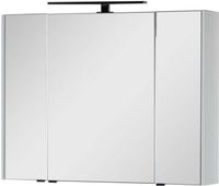 Зеркальный шкаф Aquanet Латина 100 белый арт-00179636 — фото 5, Зеркальные шкафы в ванную