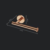 A85A34144 X-Joy, Держатель для туалетной бумаги, роз. золото — фото 5, Держатели туалетной бумаги